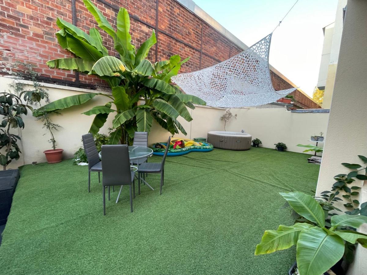 Agreable Appartement Dans Une Maison 圣但尼 外观 照片